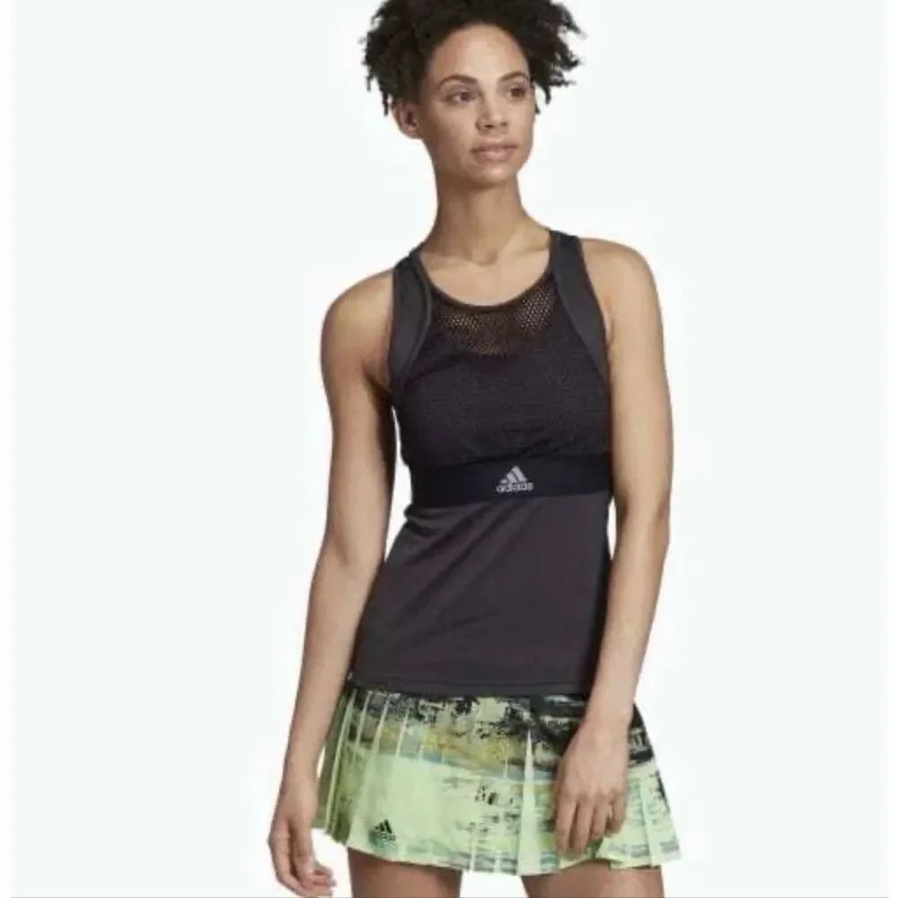 Adidas Exclusive Women's New York Tennis Tank Black Size XS
